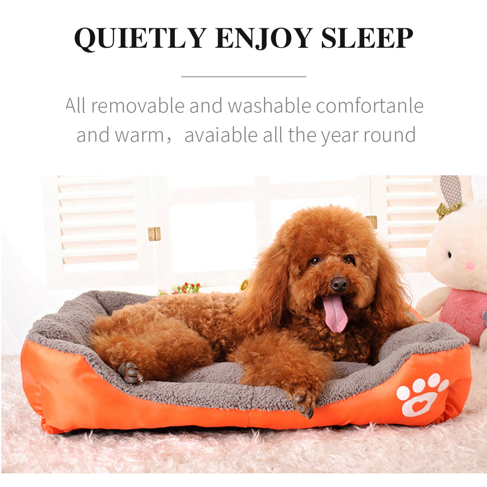 Pet Supplies 2021 Dog Bed Pet Washable Orthopedic Puppy Plush Pet Large Dog Bed