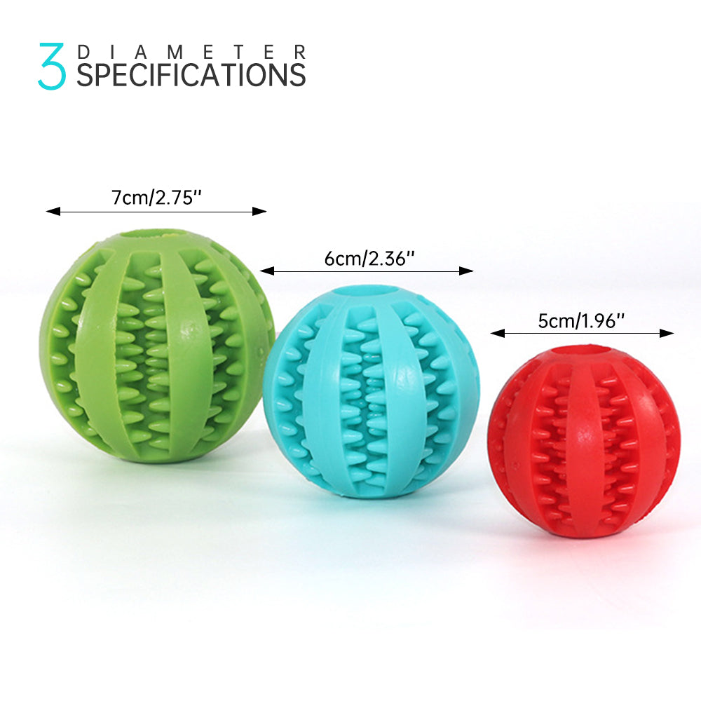 Pet Interactive Dog Toy Rubber Balls